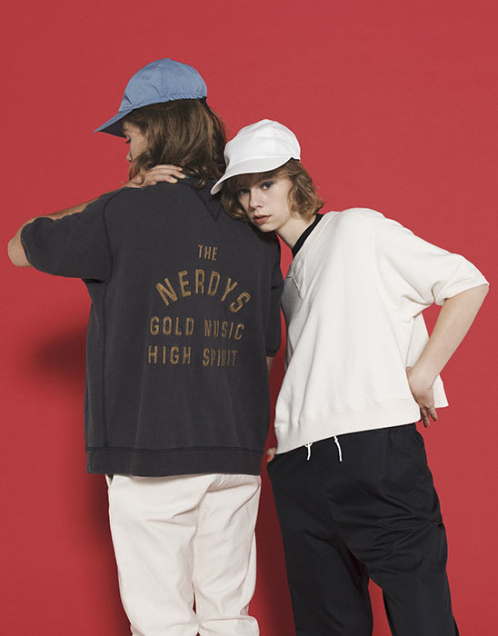【定価45,100円 】THE NERDYS The NERDYS / Brigitte Tanaka×The NERDYS BOUCHERIE T-shirt